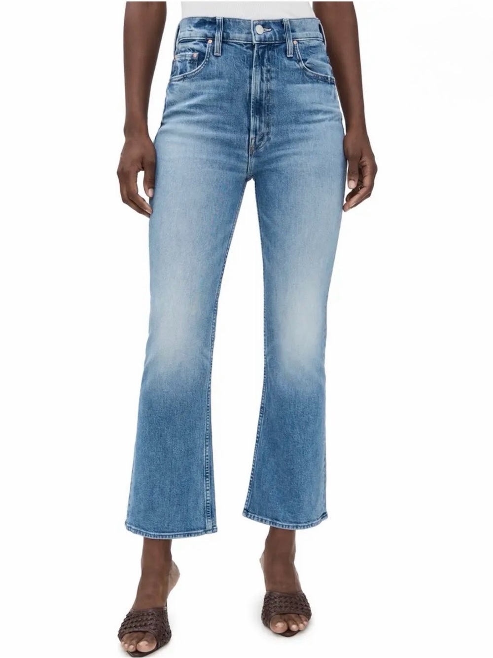 MOTHER Superior The Scooter Ankle Jeans Trucks are for Girls Size 33